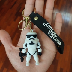 Llavero de Goma de Star Wars - Soldados Imperial Stormtrooper