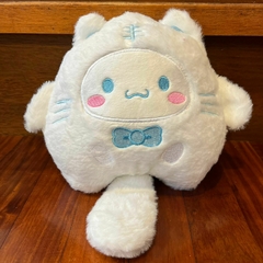 *Peluche de Cinnamoroll - Disfraz de gato -18cm-