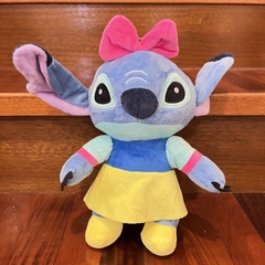 Peluche de Stitch - Stitch con Moño Rosa - 27cm