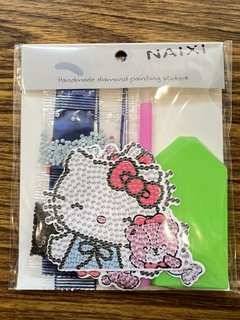 [4 Stickers]Kit Pintura con Diamante Decorativo -HELLO KITTY- AL AZAR en internet