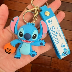 Llavero de Goma de Stitch - Calabaza