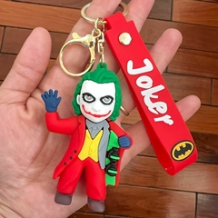 Llavero de Goma de Joker - Rojo Saludando