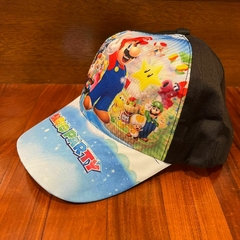 Gorras infantiles - Super Mario Negro - comprar online