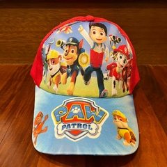 Gorras infantiles - Paw Patrol con Nombre - Rojo