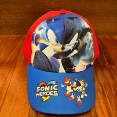 Gorras infantiles - Sonic Rojo