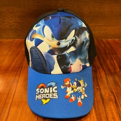 Gorras infantiles - Sonic Negro