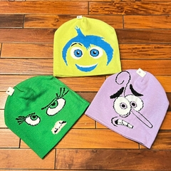 Gorro Infantil de Intensamente - Alegria + Desagrado + Temor