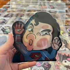 Stickers 3D - Superman, Iron Man, Batman