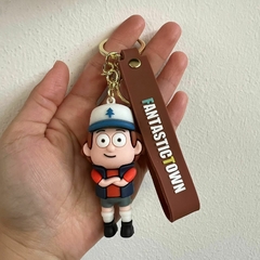 Llavero de Goma de Gravity Falls - Dipper