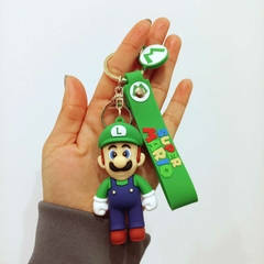 Llavero de Goma de Super Mario - Luigi