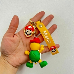 Llavero de Goma Super Mario - Tortuga Mario - comprar online