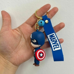 Llavero de Goma de Avengers - Capitan America - comprar online