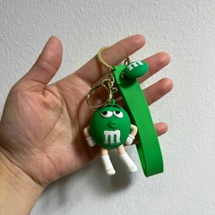 Llavero de Goma de M&M - Verde