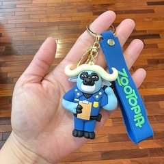 Llavero de Goma de Zootopia - Jefe Bogo