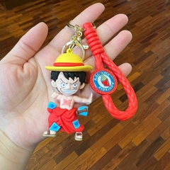 Llavero de Goma de One Piece - Luffy Cicatriz