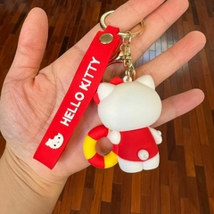 Llavero de Goma Hello Kitty - Salvavidas Rojo - comprar online