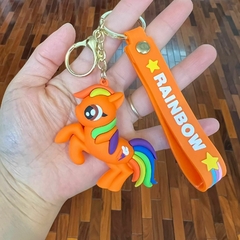 Llavero de Goma de My Little Pony - Naranja - comprar online