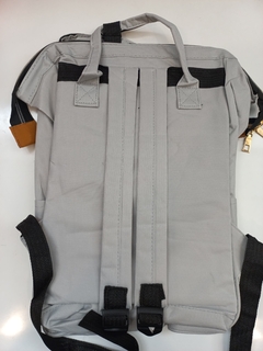 Mochila Maternal de Oso Mommybaby - Gris - comprar online