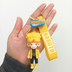 Llavero de Goma de Naruto Shippuden - Amarillo - comprar online