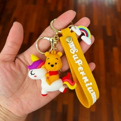 Llavero de Goma de Winnie Pooh - Unicornio