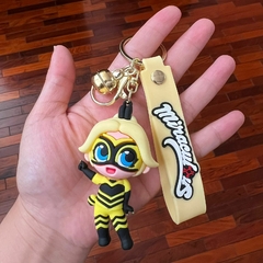 Llavero de Goma de Miraculous Ladybug - Queen Bee Cabezón