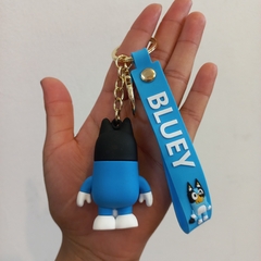 Llavero de Goma de Bluey Tira Azul - comprar online