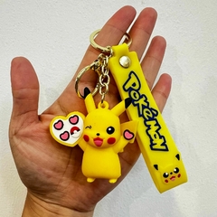 Llavero de Goma de Pikachu - Corazoncitos