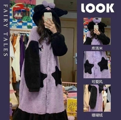 Pijamas Tipo Bata Kigurumi (Para Adulto) - Kuromi