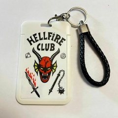 *Portasube con Soga de Hellfire Club - Logo con Fondo Blanco