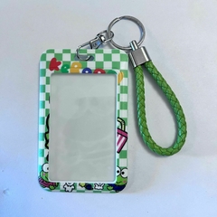 *Portasube con Soga de Keroppi - Fondo cuadritos - comprar online