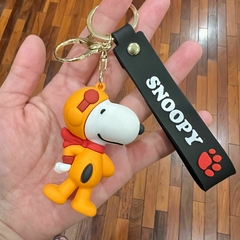 Llavero de Goma de Snoopy - Piloto Naranja - comprar online