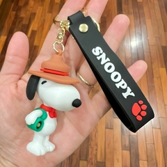 Llavero de Goma de Snoopy - Con Linterna Boy Scout