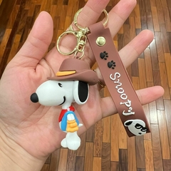 Llavero de Goma de Snoopy - Vaquero - comprar online