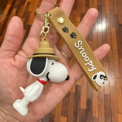 **Llavero de Goma de Snoopy - Con Sombrero - comprar online