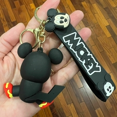 Llavero de Goma de Mickey - Con Buzo Negro - comprar online