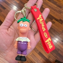 Llavero de Goma de Phineas y Ferb - Ferb