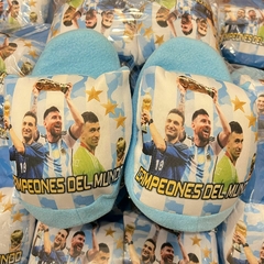 Pantuflon - Campeones Mundiales Celeste