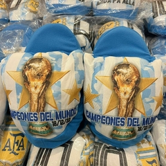 Pantuflon - Copa Mundial Azul