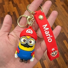 Llavero de Goma de Minions - Disfrazado de Mario