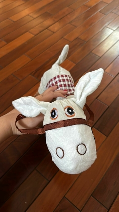 *Peluche de Animales - Burro Blanco -30cm- - comprar online