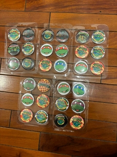 Pins de Tortugas Ninjas - Pack de 6 Al Azar