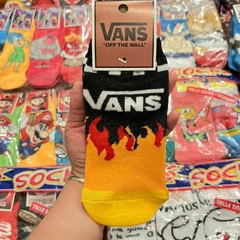 Medias Soquetes de Vans - Fuego