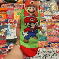 Medias Soquetes de Super Mario Bross - Verde