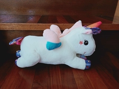 *Peluche de Unicornio con Alas - Blanco -40cm-