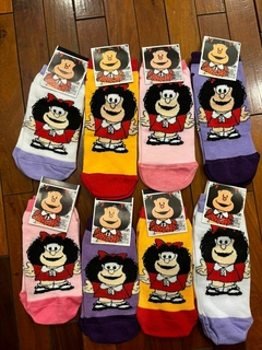 Medias Soquete para Adulto - Mafalda - 3 Pares al Azar