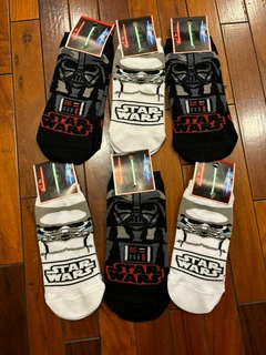 Medias Soquete para Adulto - Star Wars - 3 Pares al Azar