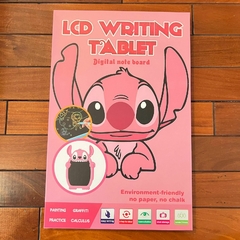 Pizarra Mágica Tablet LCD Para Niños - Stitch Rosa con Sticker - comprar online