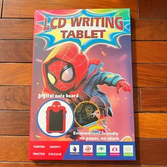 Pizarra Mágica Tablet LCD Para Niños - SpiderMan con Sticker - en internet