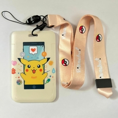 Portasube con Correa de Pikachu - Celular