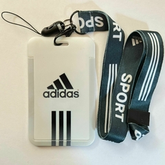 Portasube con Correa de Adidas - Blanco con Correa Sport